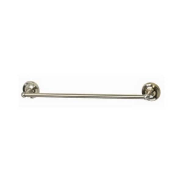 Homewerks Worldwide 231184 18 in. Home Point Round Towel Bar; Nickel 231184 - main